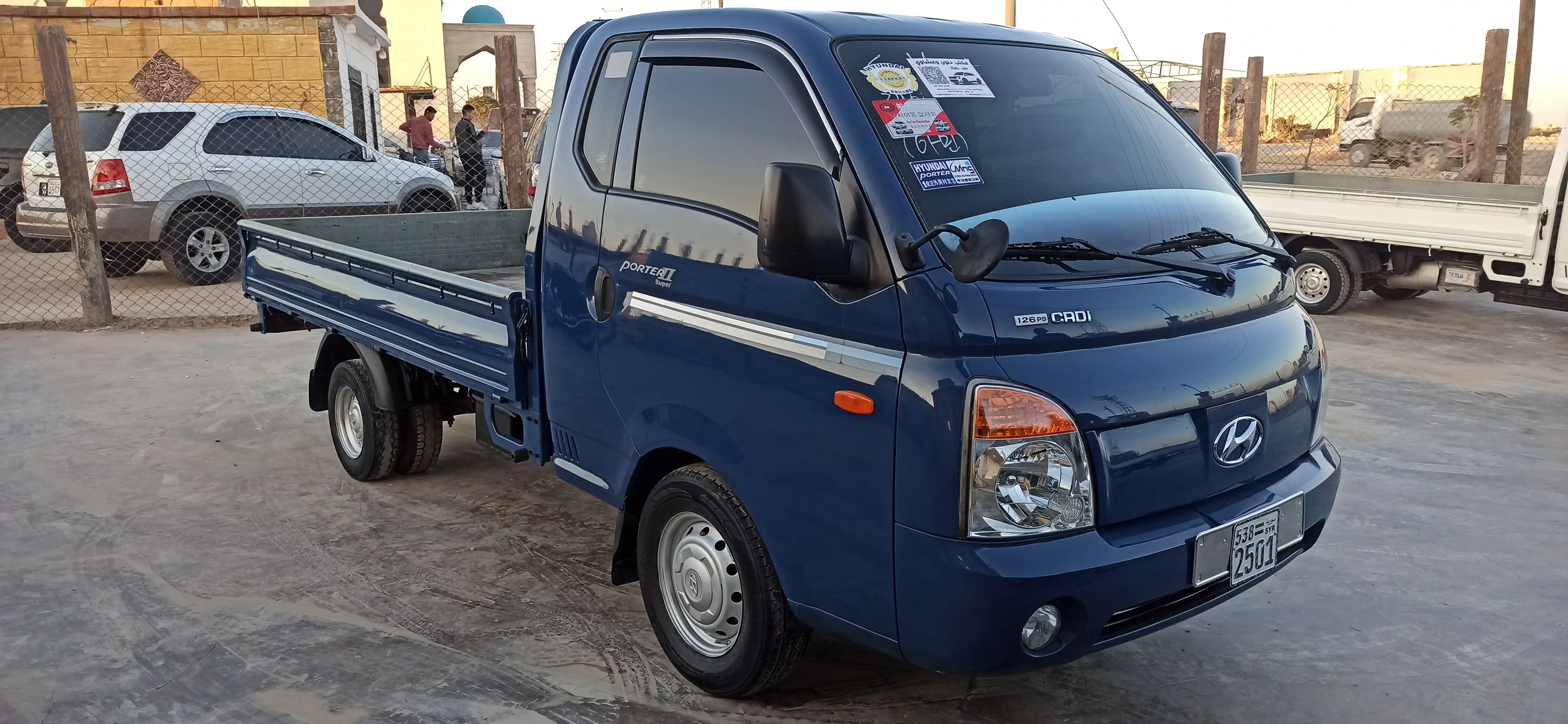 kilometrage car sale hyundai porter ii 2 standard cargo truck used 2010 aleppo zx image