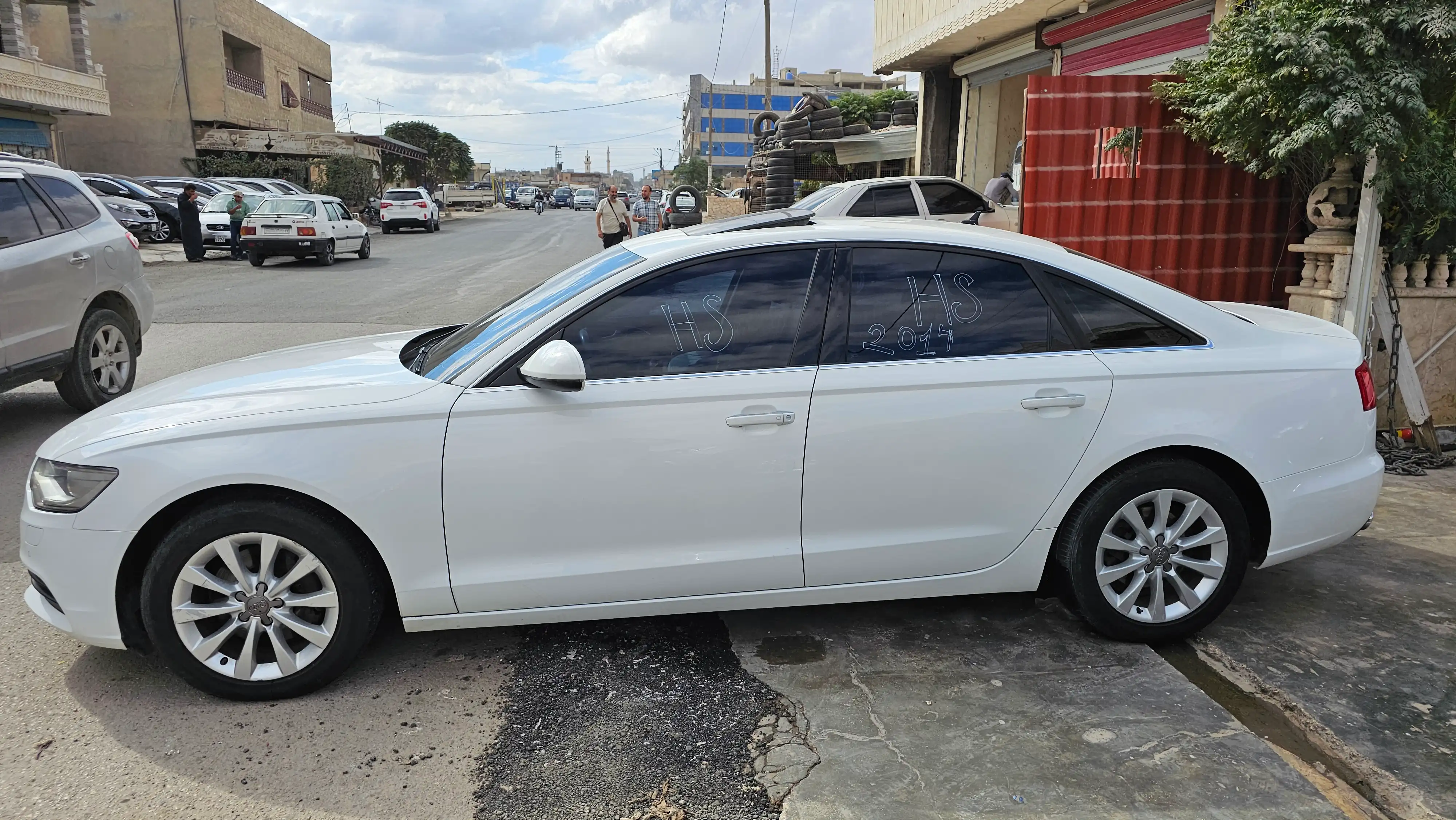 kilometrage car sale audi a6 3 0 tdi sedan used 2014 aleppo ud image