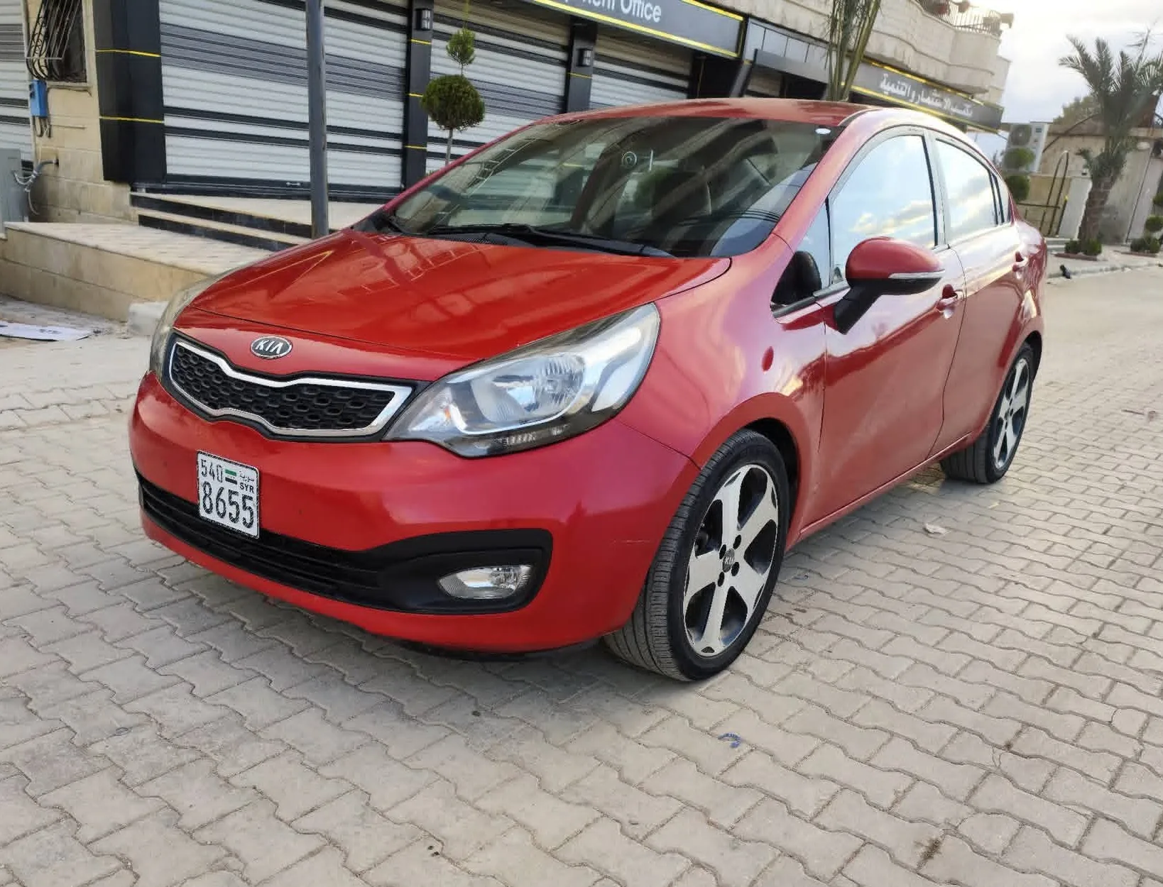 kilometrage car sale kia pride gdi sedan used 2012 aleppo id card image
