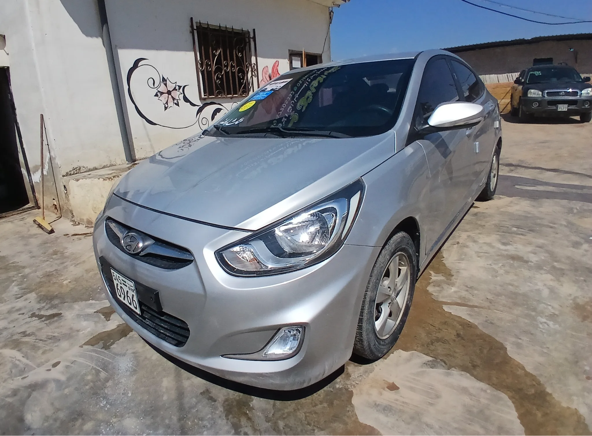 kilometrage car sale hyundai accent vvt sedan used 2012 aleppo xl image