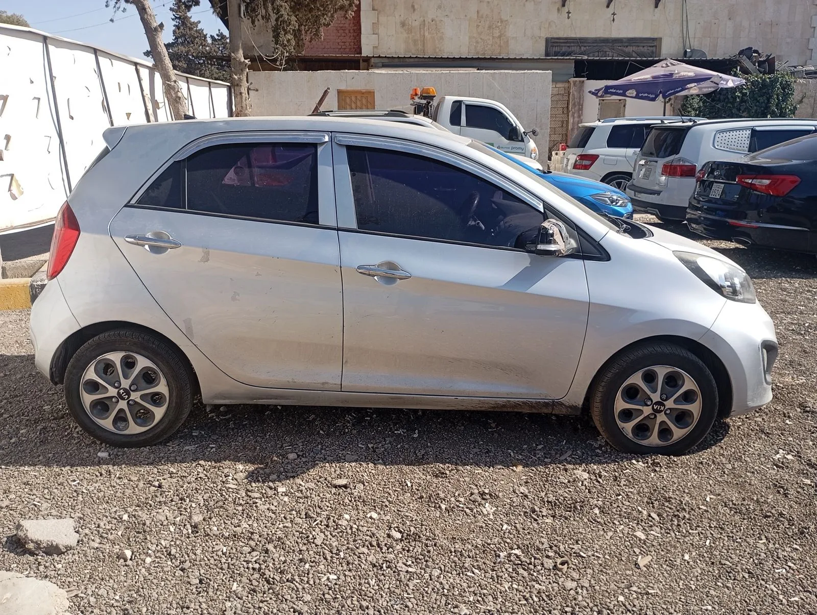 kilometrage car sale kia morning lx hatchback used 2012 aleppo pr image