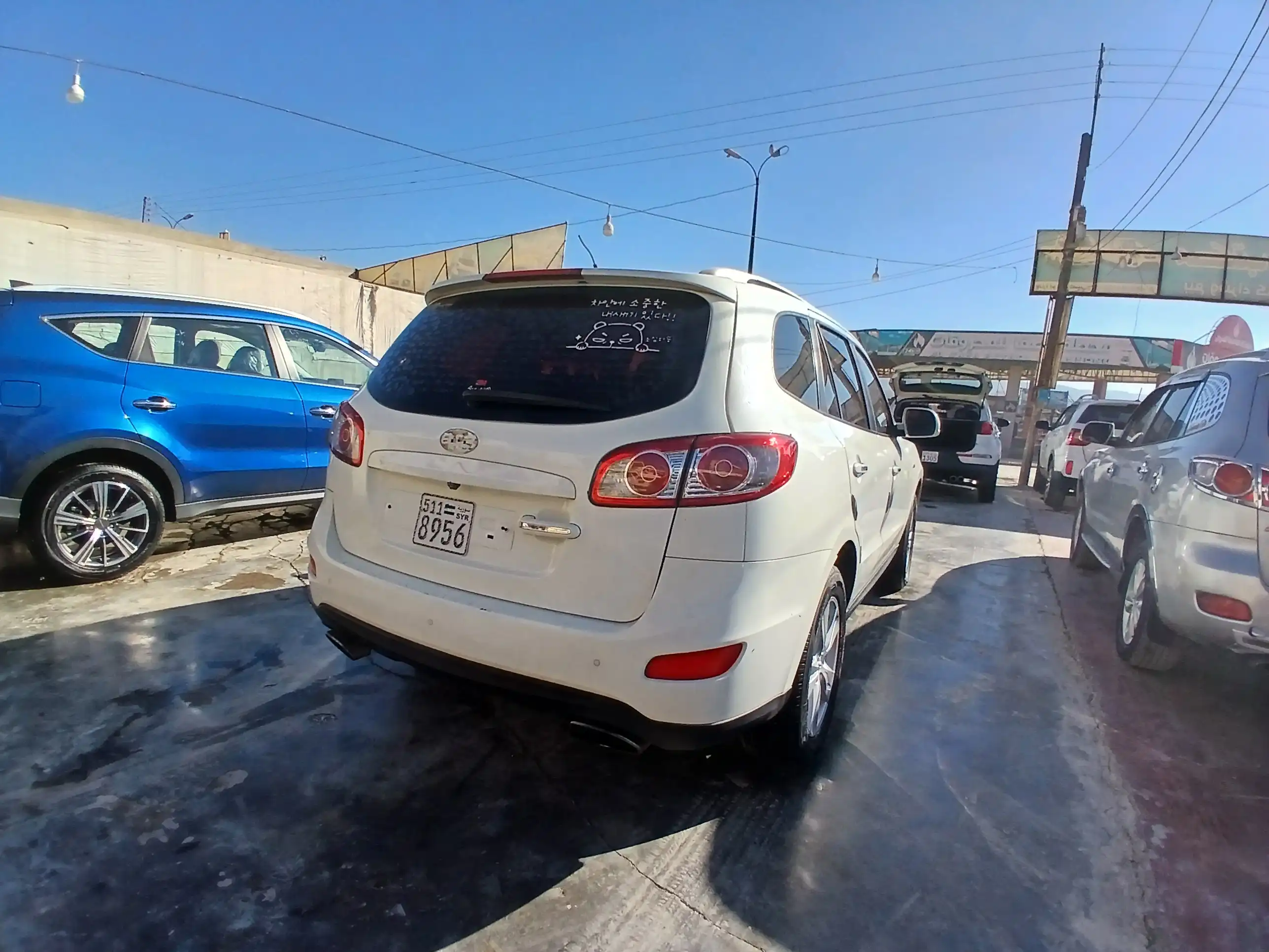 kilometrage car sale hyundai santa fe evgt suv used 2010 aleppo nu image