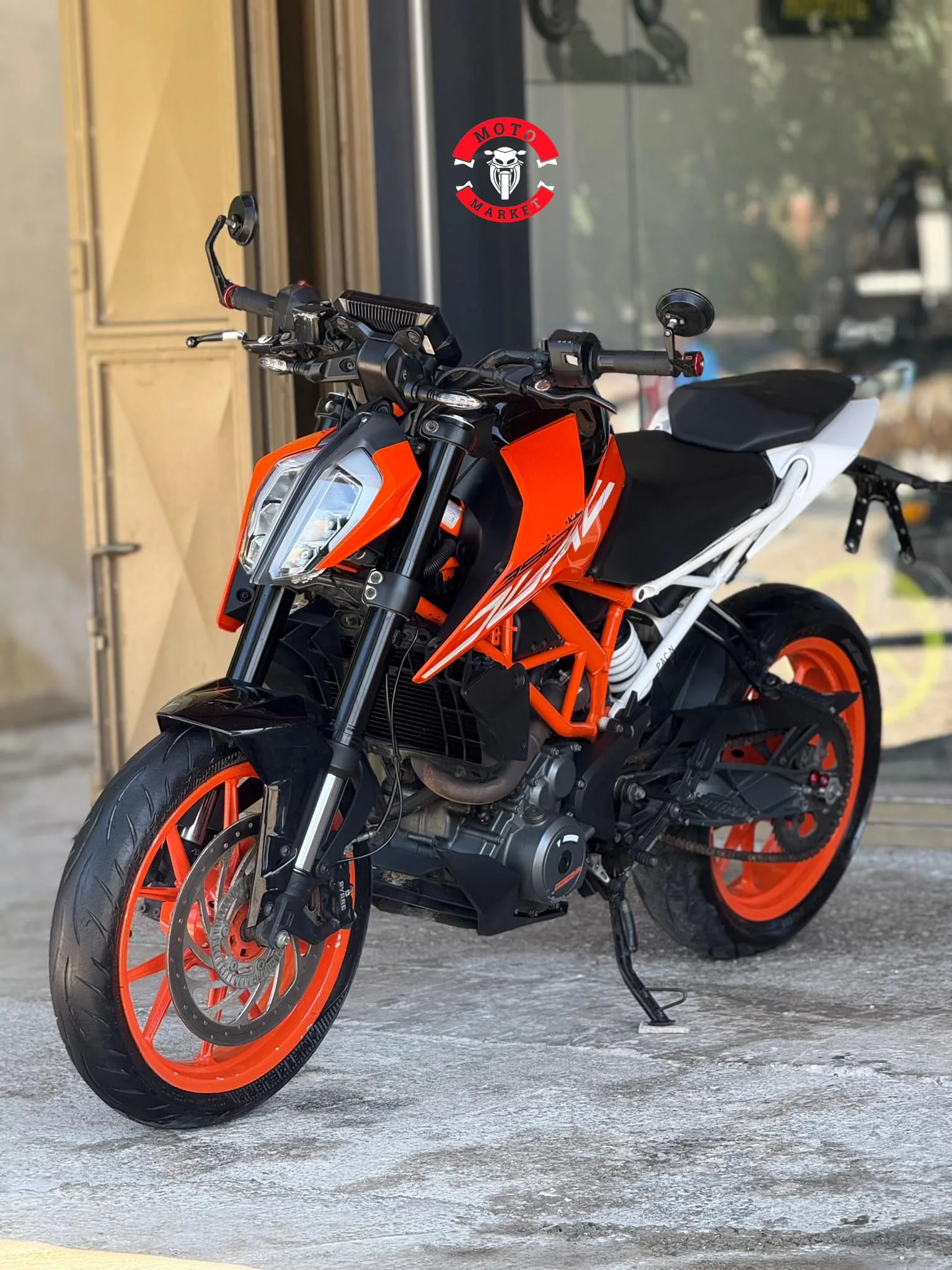 kilometrage motorbike ktm duke 390 sport used 2019 tartus kk card image