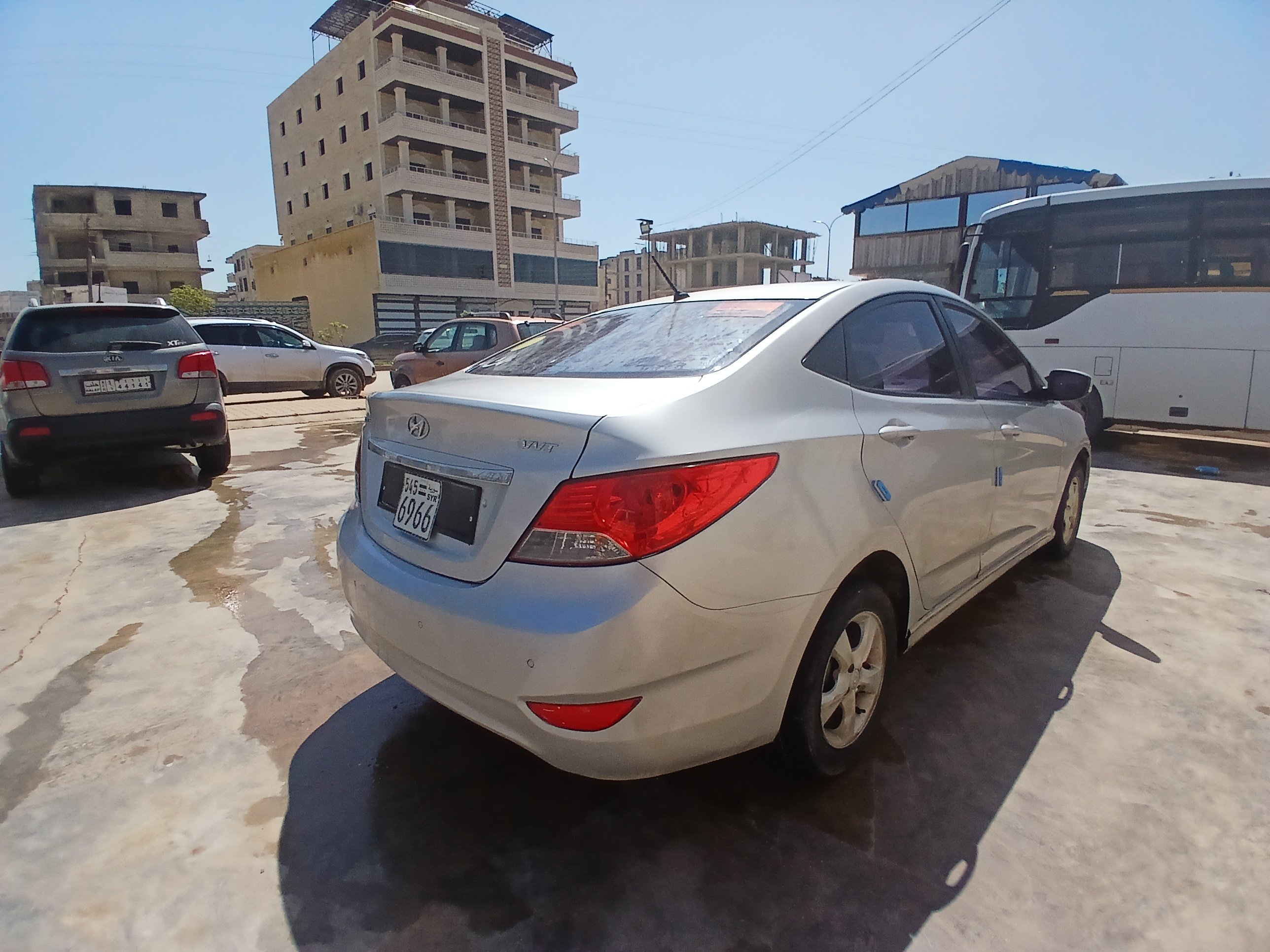 kilometrage car sale hyundai accent vvt sedan used 2012 aleppo xl image